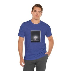 POP Culture Classics Series Atomic Bomb Test Image Unisex Jersey Short Sleeve T-