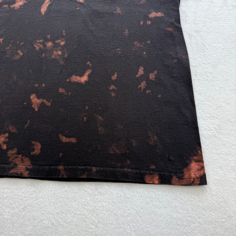 Vintage Style Death Row Records Tupac Rap Tee Bleach Tie Dye XL gallery