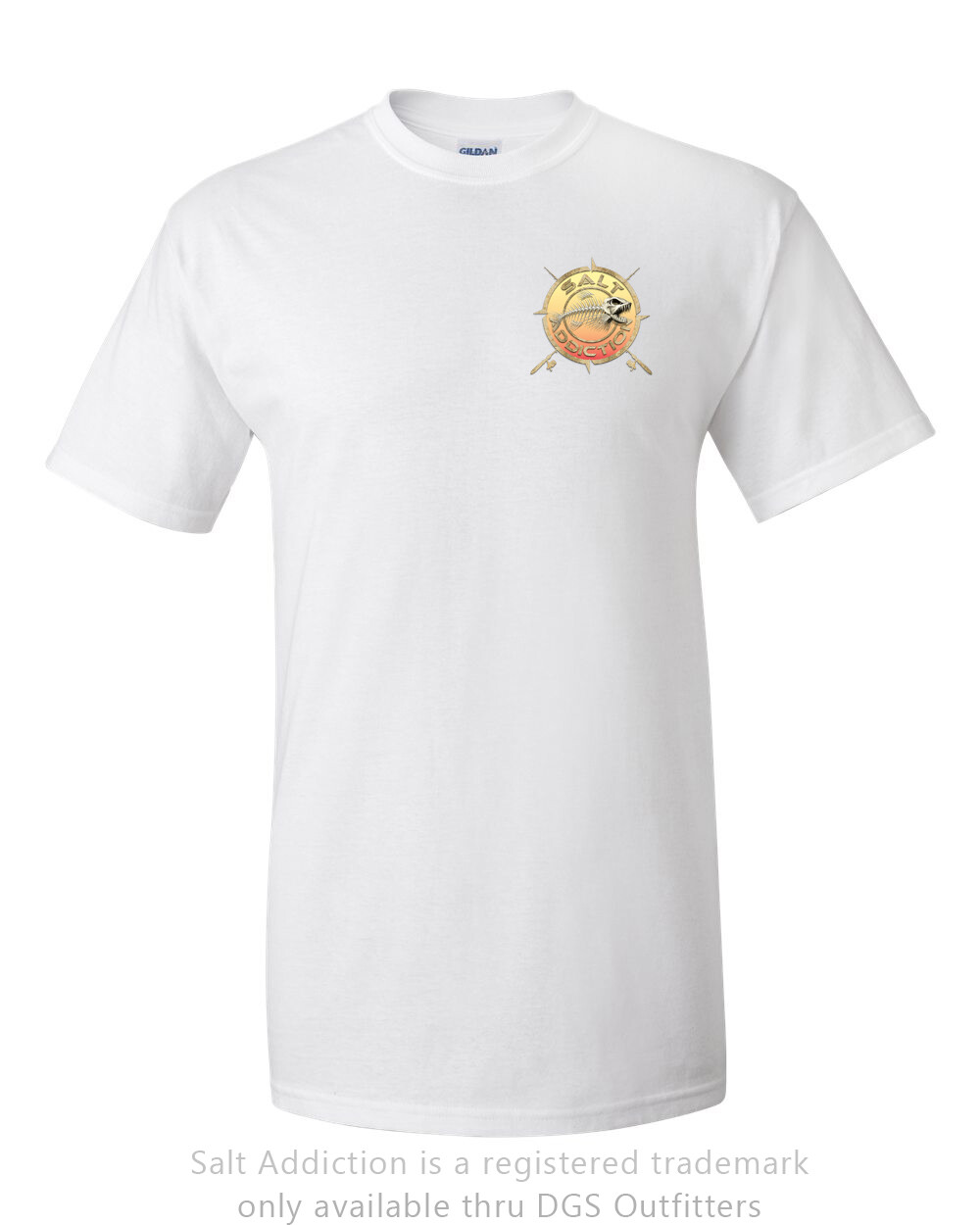 Salt Addiction Fishing t shirt Bones Logo saltwater ocean flats fishing nautical gallery
