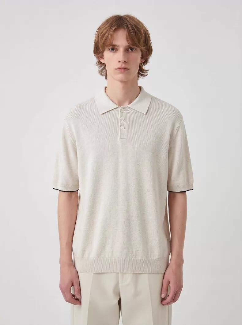 Brunello Cucinelli Collared Polo Short Sleeve Shirt gallery