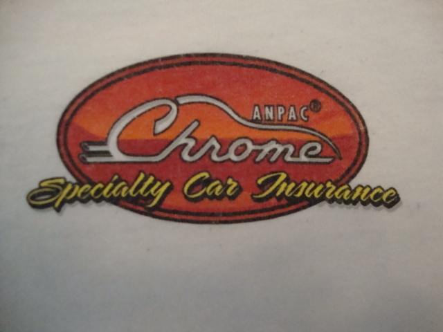 Chrome Specialty Car Insurance Collector Cars ET Motor Gear T Shirt Size L gallery