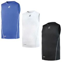 RunFlyte Men’s Light Compression Tank Top Training Moisture Wicking Yoga Workout