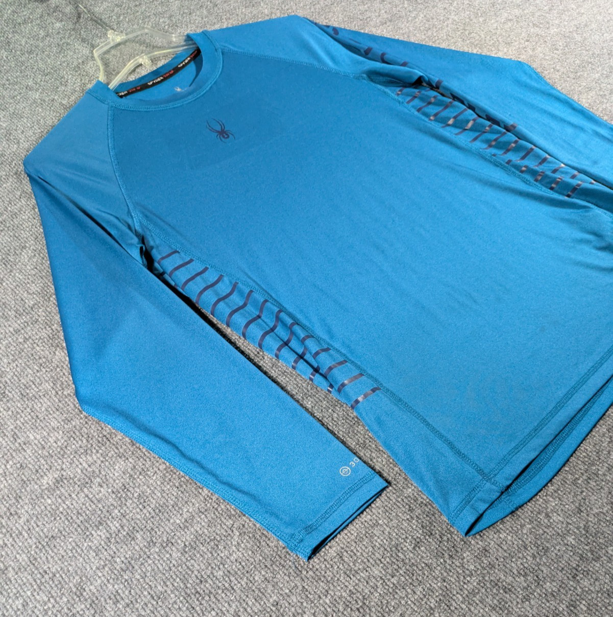 Spyder Swim Shirt Mens Small Rash Guard Quick Dry UPF 30+ Long Sleeve Tee gallery