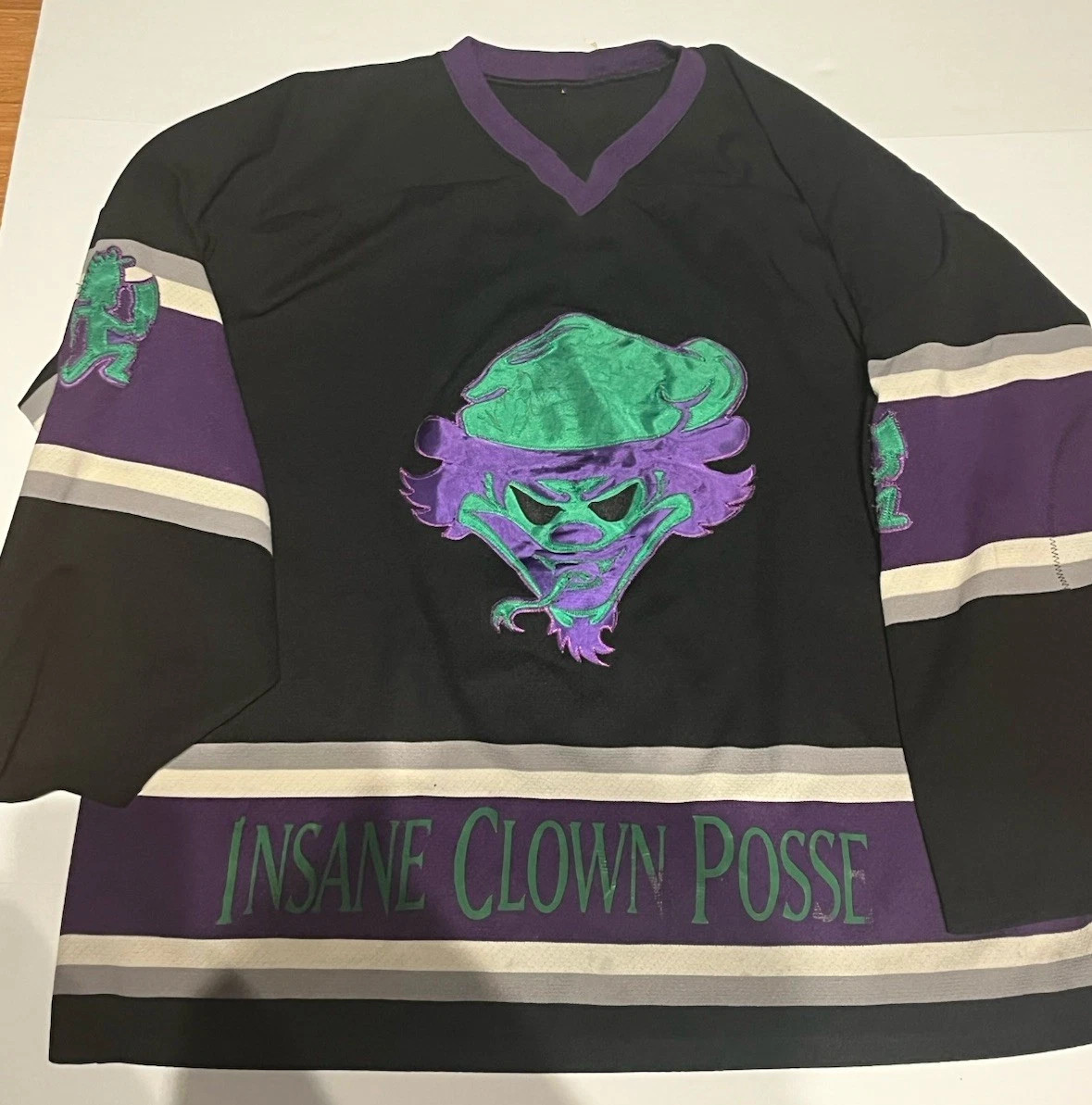Vintage Insane Clown Posse Riddle Box Hockey Jersey US2116 gallery