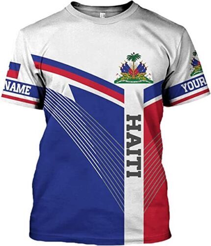 Personalized Haiti Shirt, Haitians Flag Pride Shirt, Haiti Shirts for Men & Wome gallery