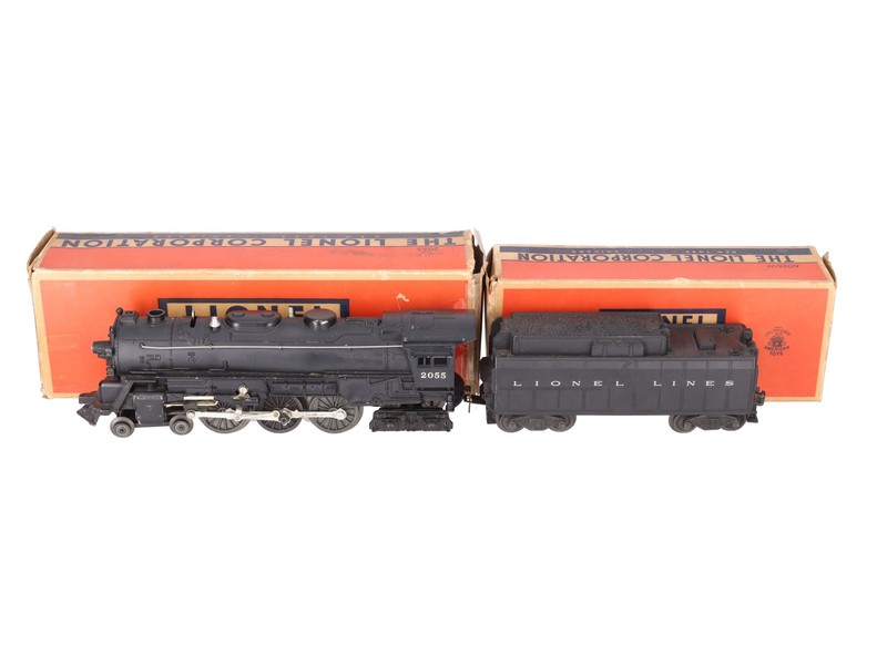 Lionel 2055 Vintage O 4-6-4 Hudson Steam Locomotive with 6026W Tender/Box