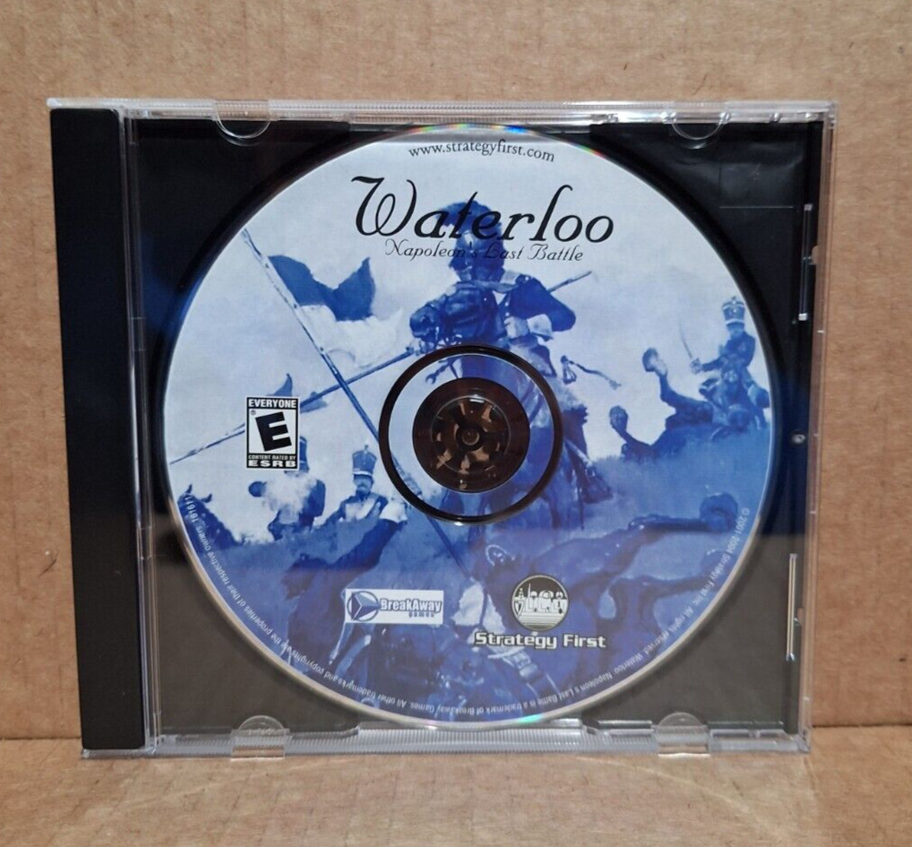 Waterloo: Napoleon’s Last Battle (PC, 2001) – Disc Only