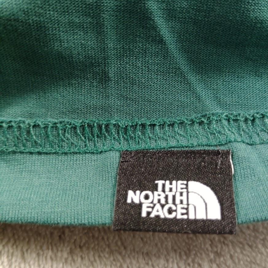 The North Face Shirt Mens S Deep Nori Green Logo Crew Neck M SS Fine Tee NF0A8A6 gallery