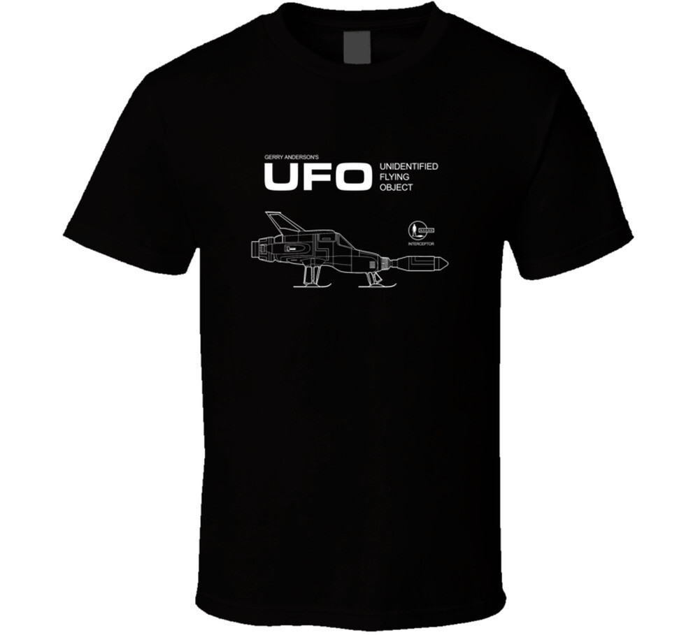 UFO SHADO TV Series Interceptor Blueprint T Shirt
