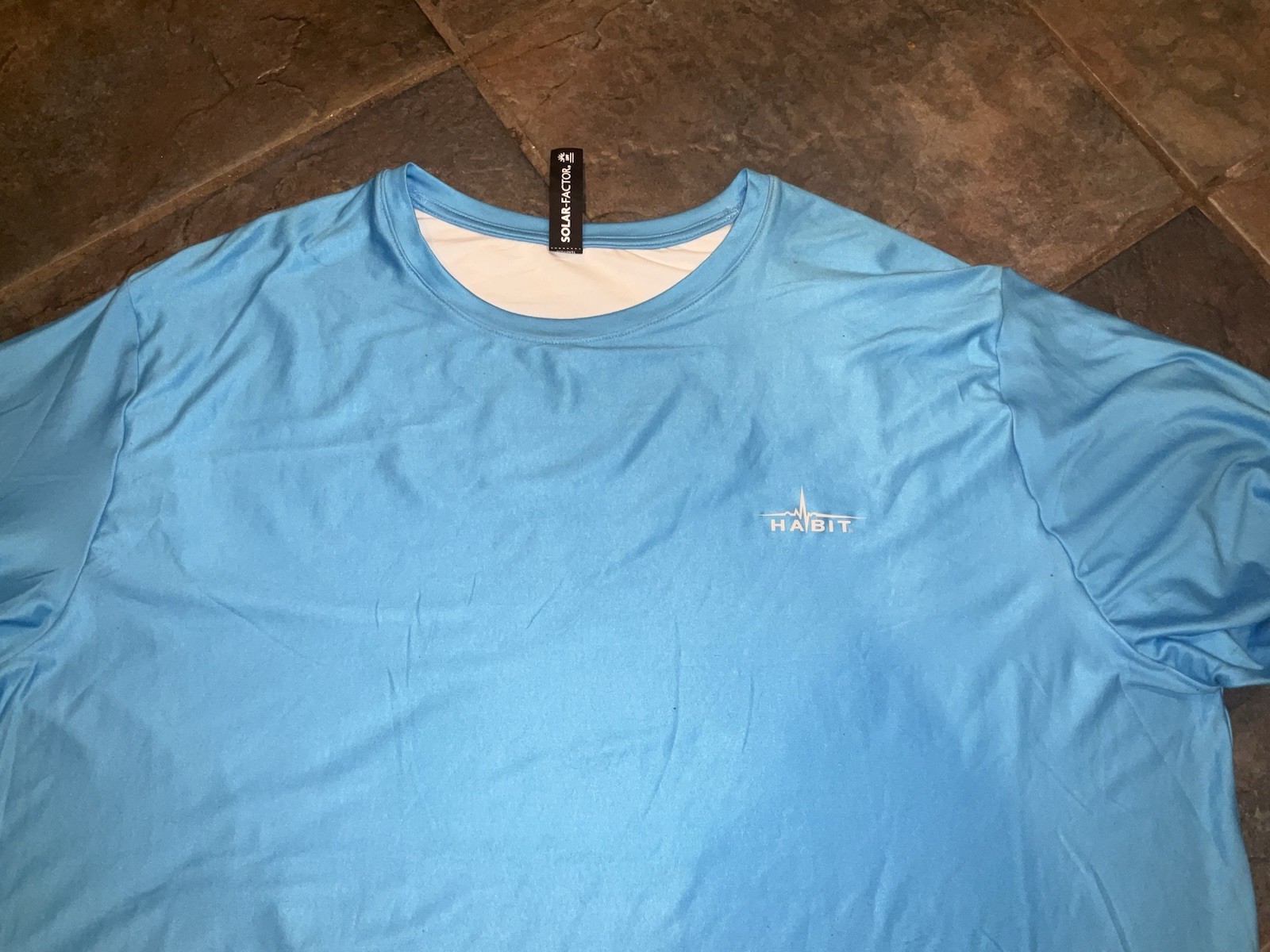Habit Crooked Elm Graphic Tee Shirt Mens 2XL Blue Long Sleeve NWT gallery