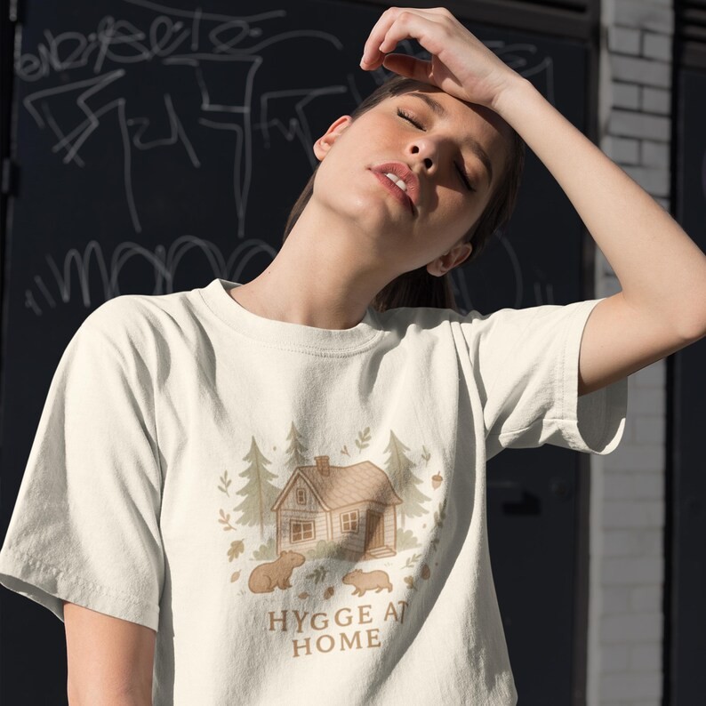 Hygge At Home Comfort Tee Cozy Lifestyle gallery