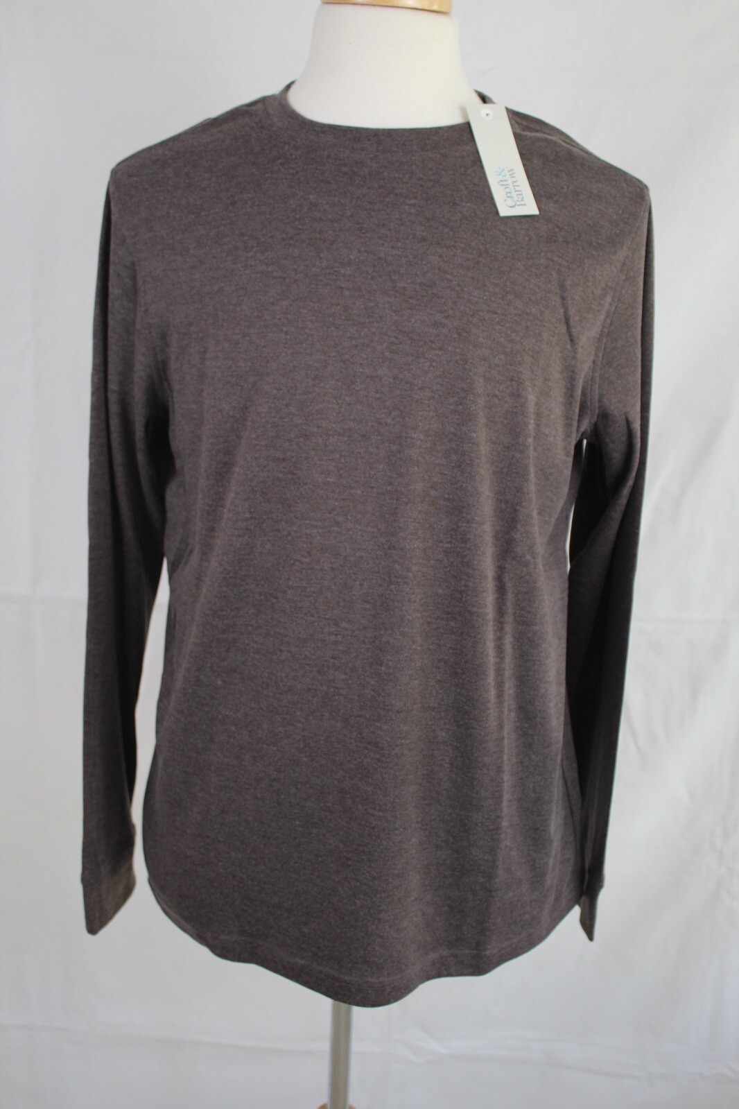CROFT & BARROW Men's Easy Care Long Sleeve T-Shirt size M New gallery