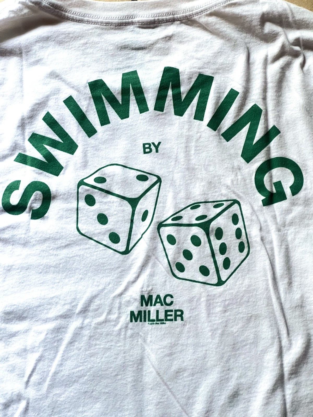 Mac Miller Swimming Graphic Long Sleeve Crewneck T-Shirt Cotton Knit XL gallery