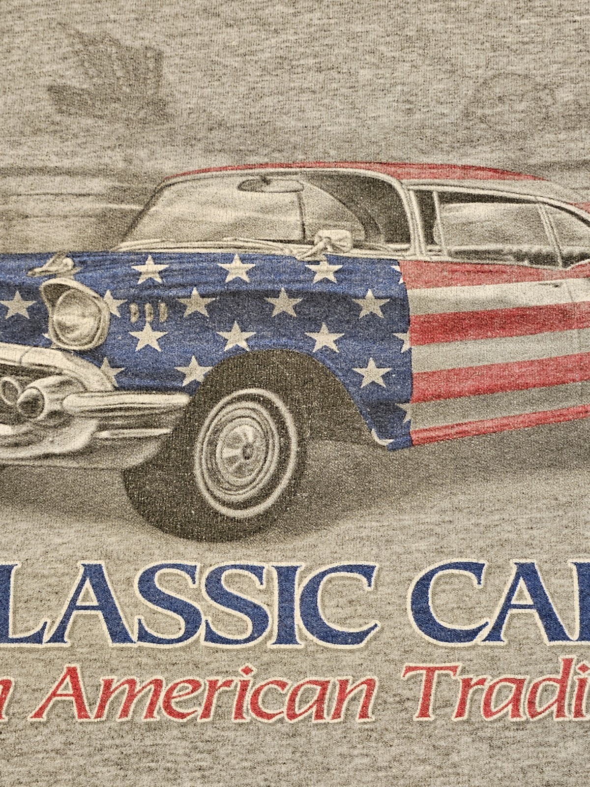 Vintage Classic Cars An American Tradition T Shirt 2XL Alstyle AAA USA Fabric gallery