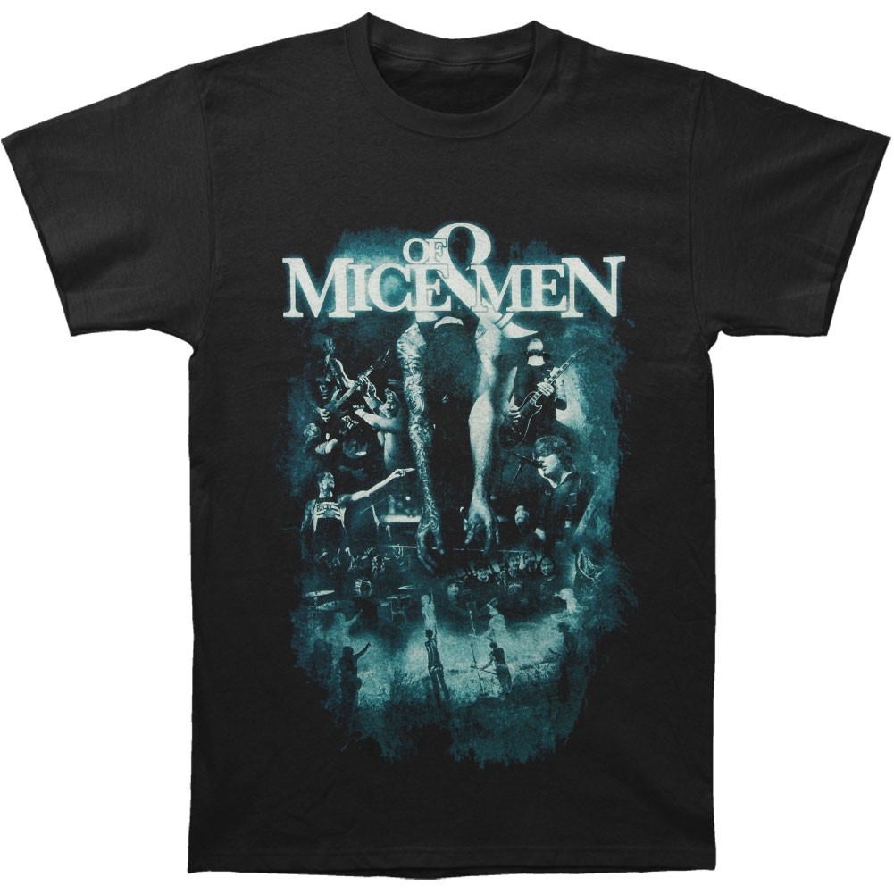 Men's Of Mice & Men Live Slim Fit T-shirt Small Black gallery