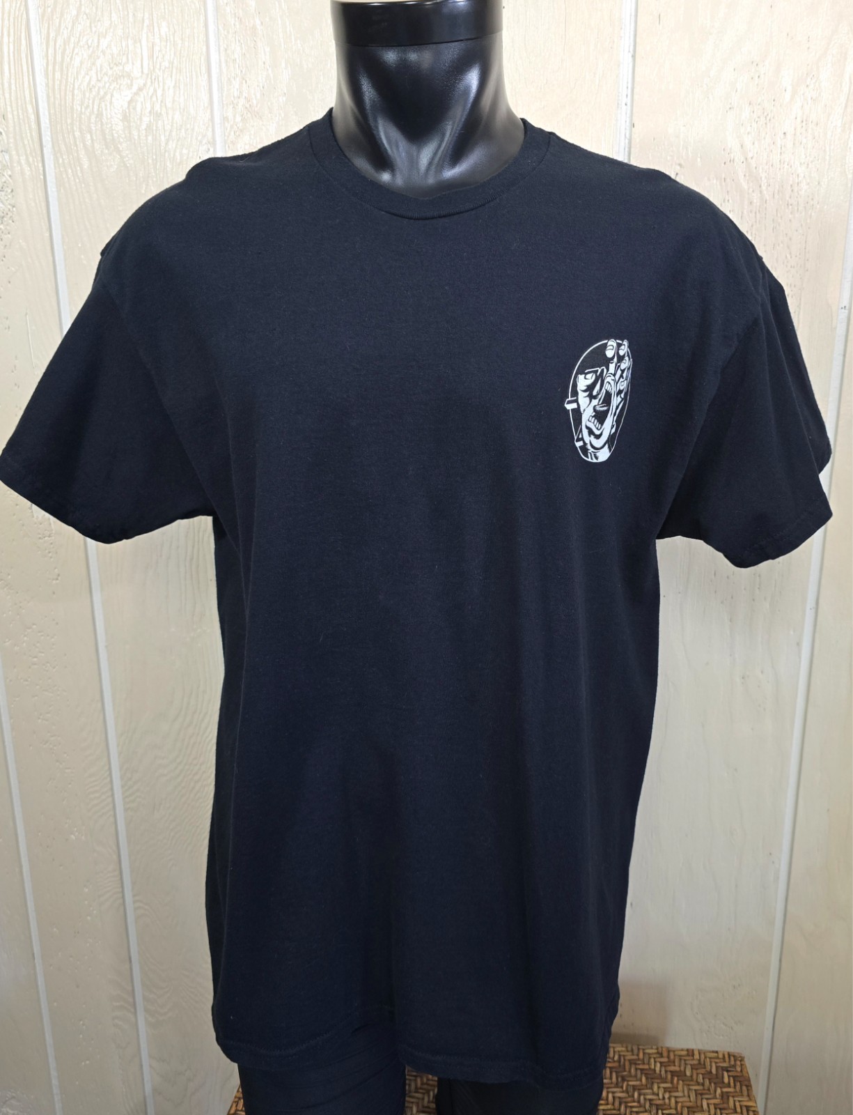 Santa Cruz Skateboards Screaming Hand Dot Graphic T-shirt XL Black Short Sleeve gallery
