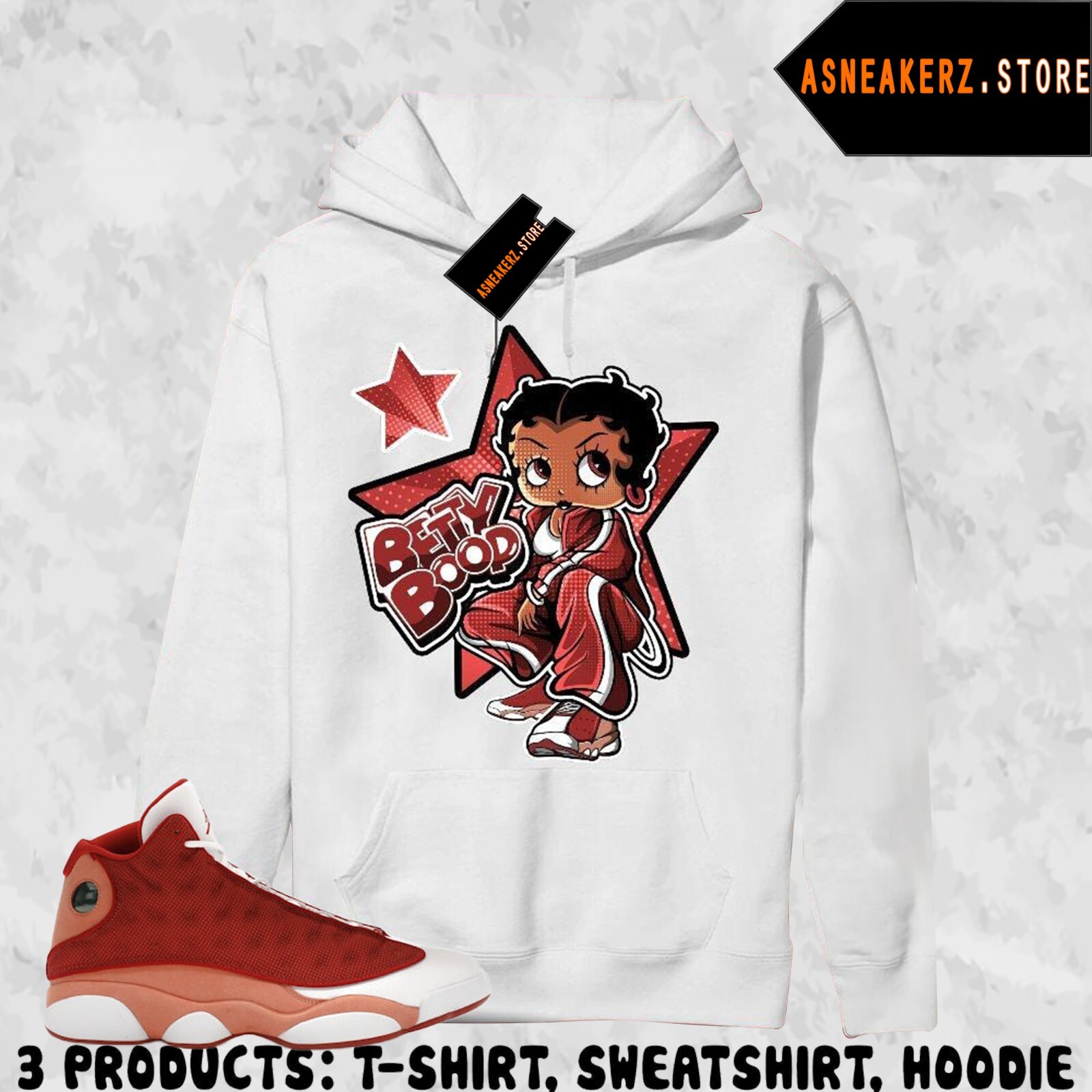 Shirt To Match Jordan 13 Dune Red Sneaker Matching Tee Sneakerhead Betty gallery