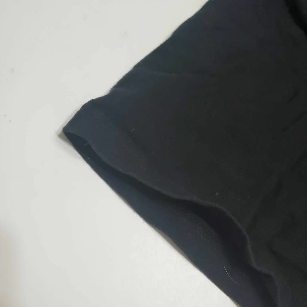 Graphite Sport Mens T-Shirt Black Long Sleeve Crew Neck 100% Cotton L gallery