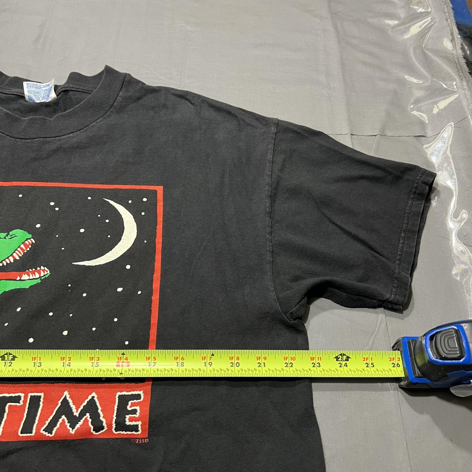 Hanes Shirt Mens XL Black Beastly Bedtime Dino San Diego Wild Animal Park Tee gallery