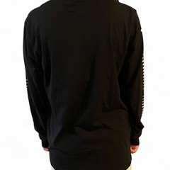 Mens Saturdays, NYC Long sleeve Moon Phase shirt. Size Med