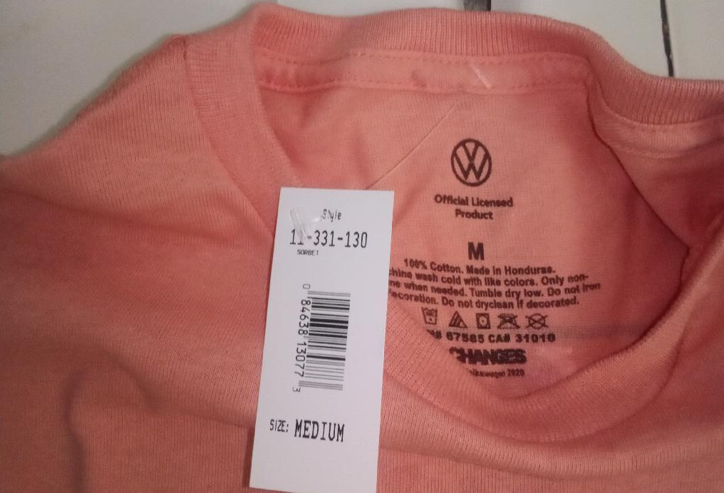 Volkswagen Bus VW Surfboard Surf Beach Sunset Officially Licensed T-Shirt gallery