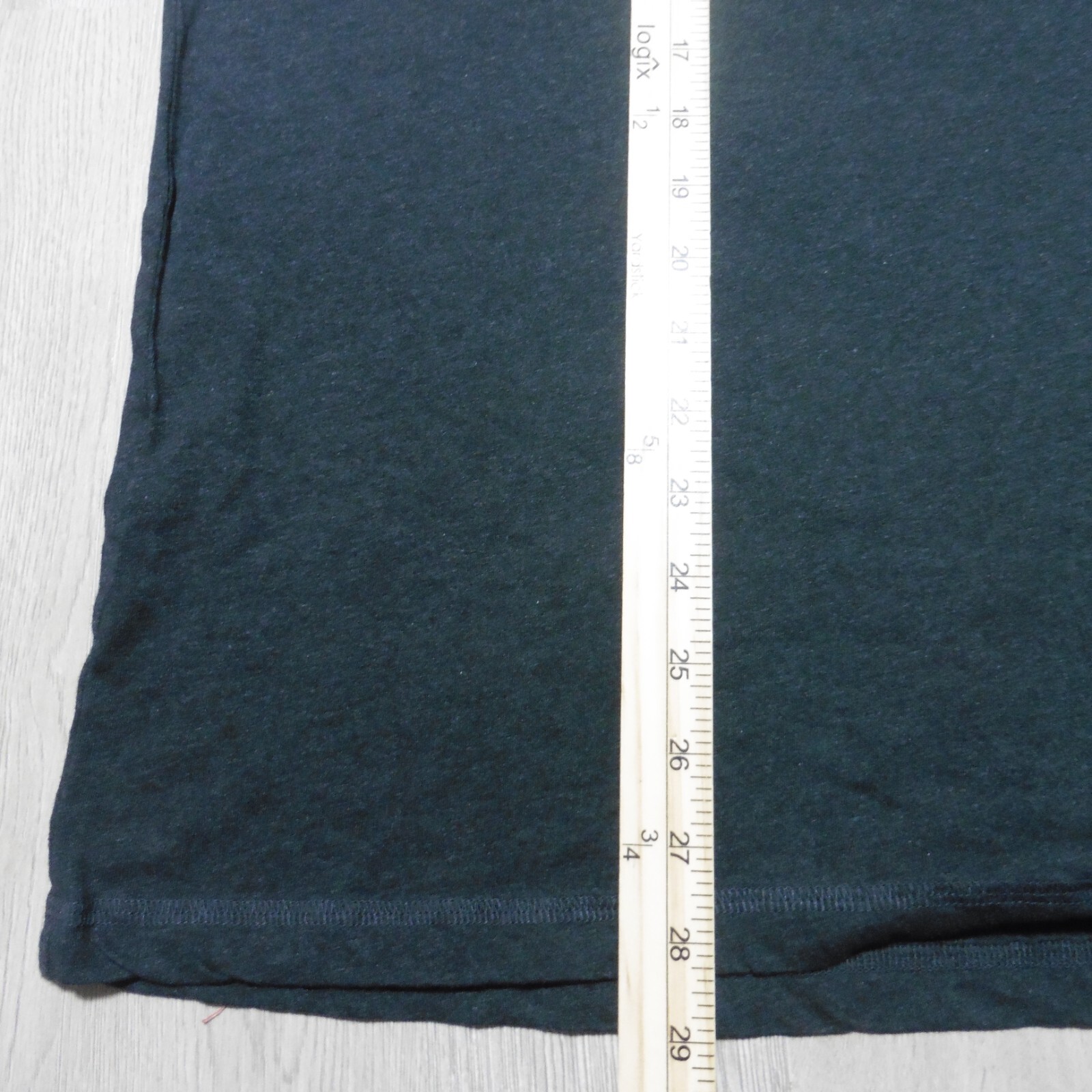 JOHNNIE O SAN JOSE SHARKS Mens L LARGE T SHIRT CHARCOAL GREY NHL HOCKEY H SPENCE gallery