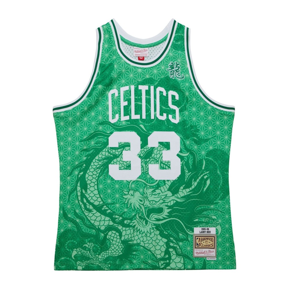Mitchell & Ness BOSTON CELTICS Swingman ASIAN HERITAGE 6.0 Green LARRY BIRD 1985