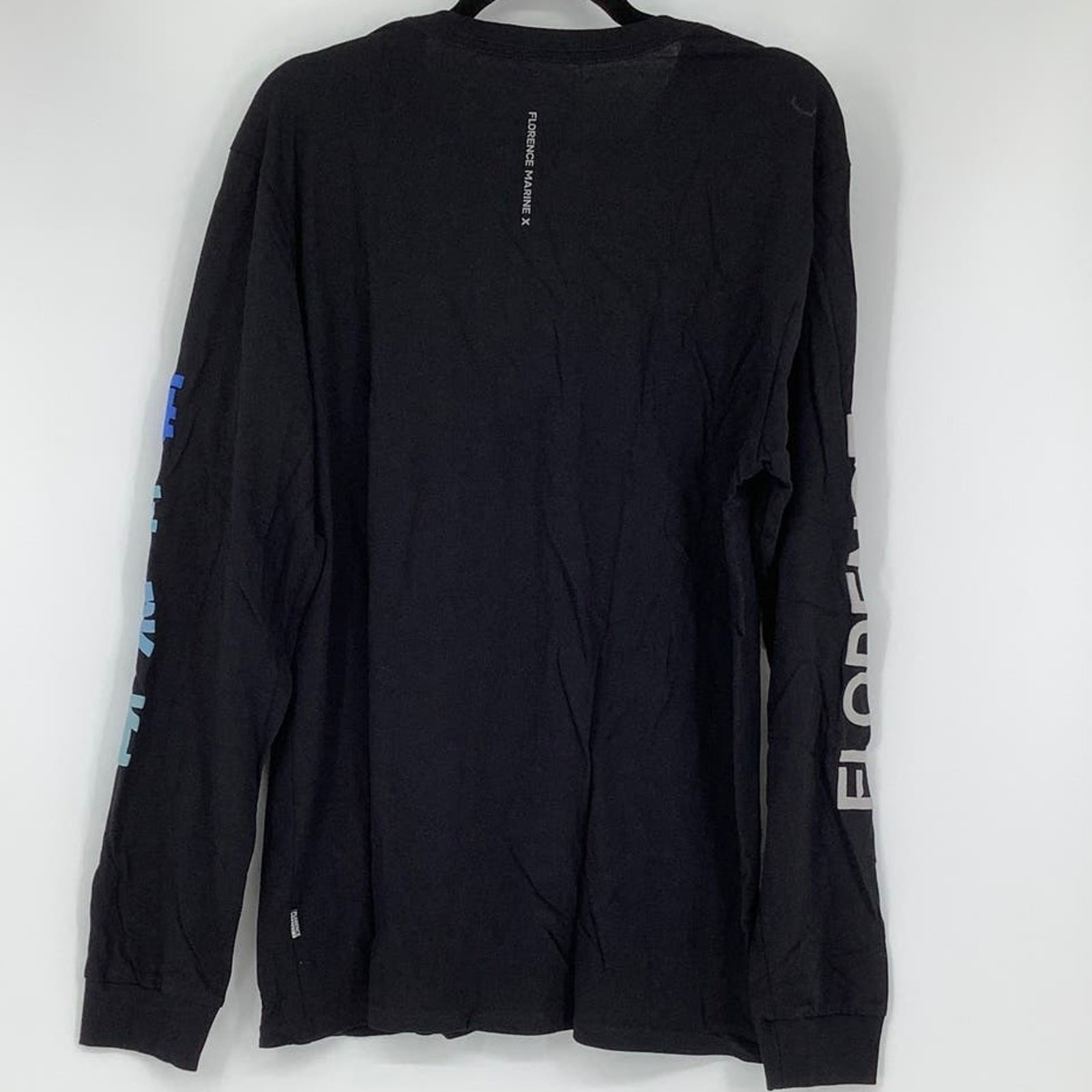 Florence Marine X Men's Large Black Frontier Recover Tee Long Sleeve T-Shirt M19 gallery