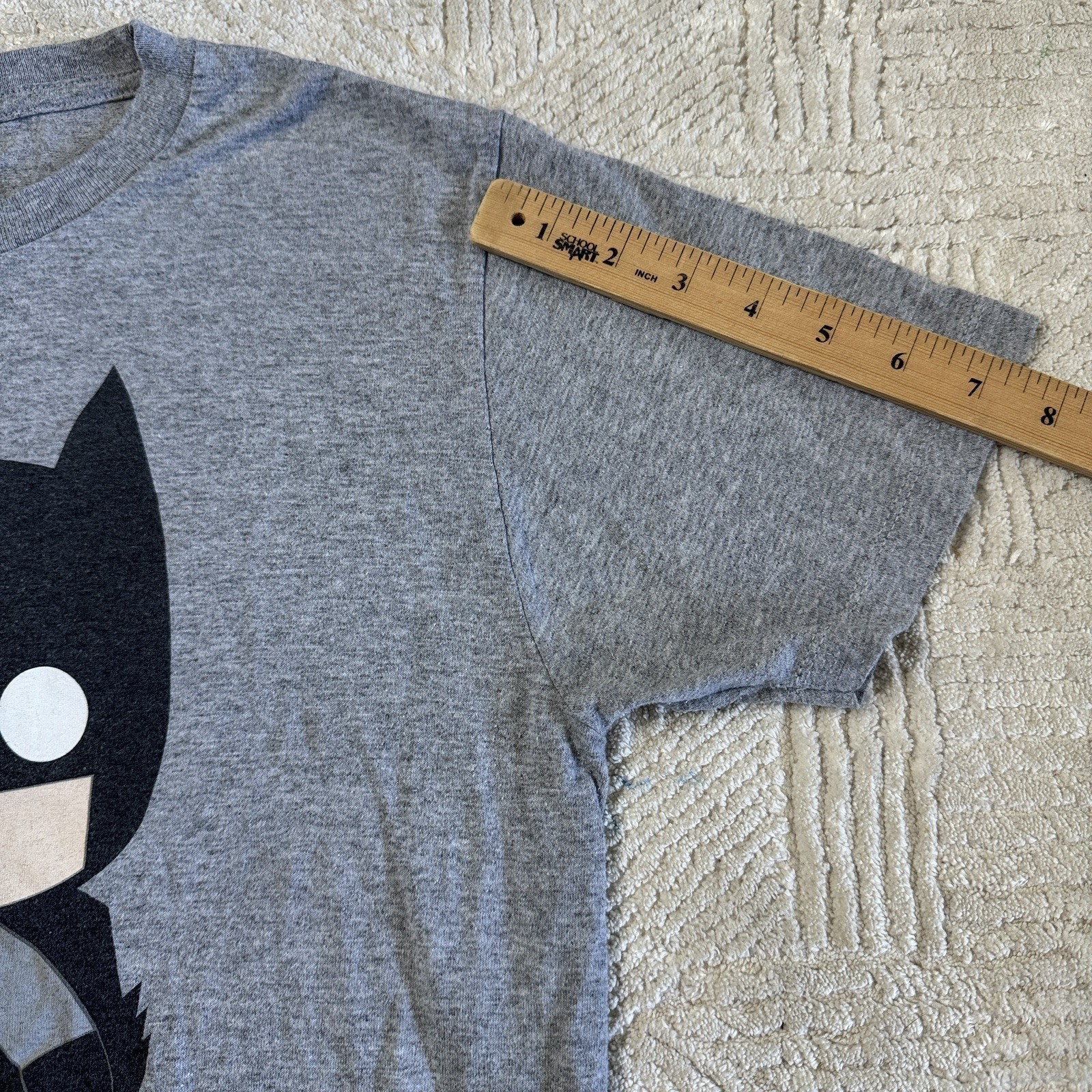 DC Comics Originals T-Shirt Mens Medium Gray Batman Funko Pop Graphic Tee Top gallery
