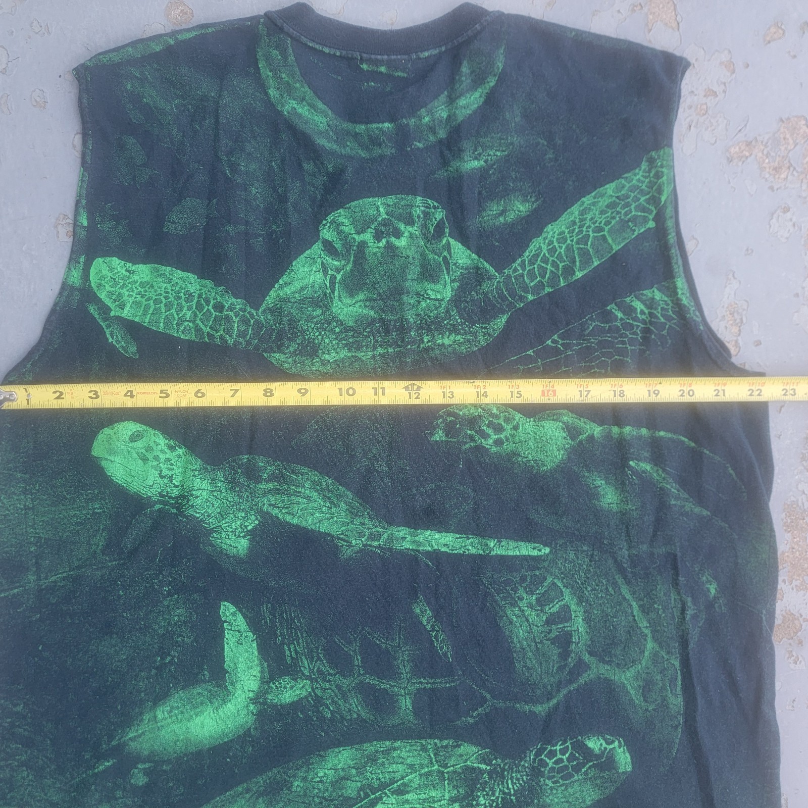 Y2k Sea Turtle nature tank top all over print vacation shirt 100% cotton gallery