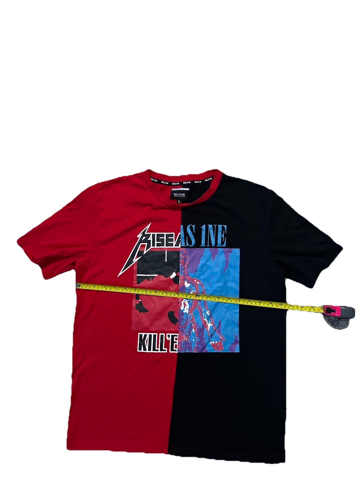 Rise As 1ne Men Red / Black Graphic T-Shirt RS1 ~ AS7142 Streetwear Size Small gallery