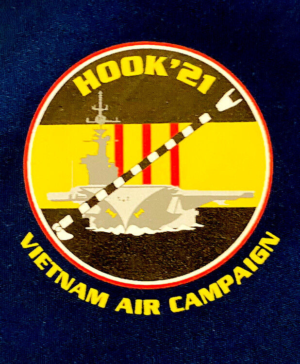 US Navy Tail Hook Association Hook'21 Vietnam Air Campaign T-shirt gallery