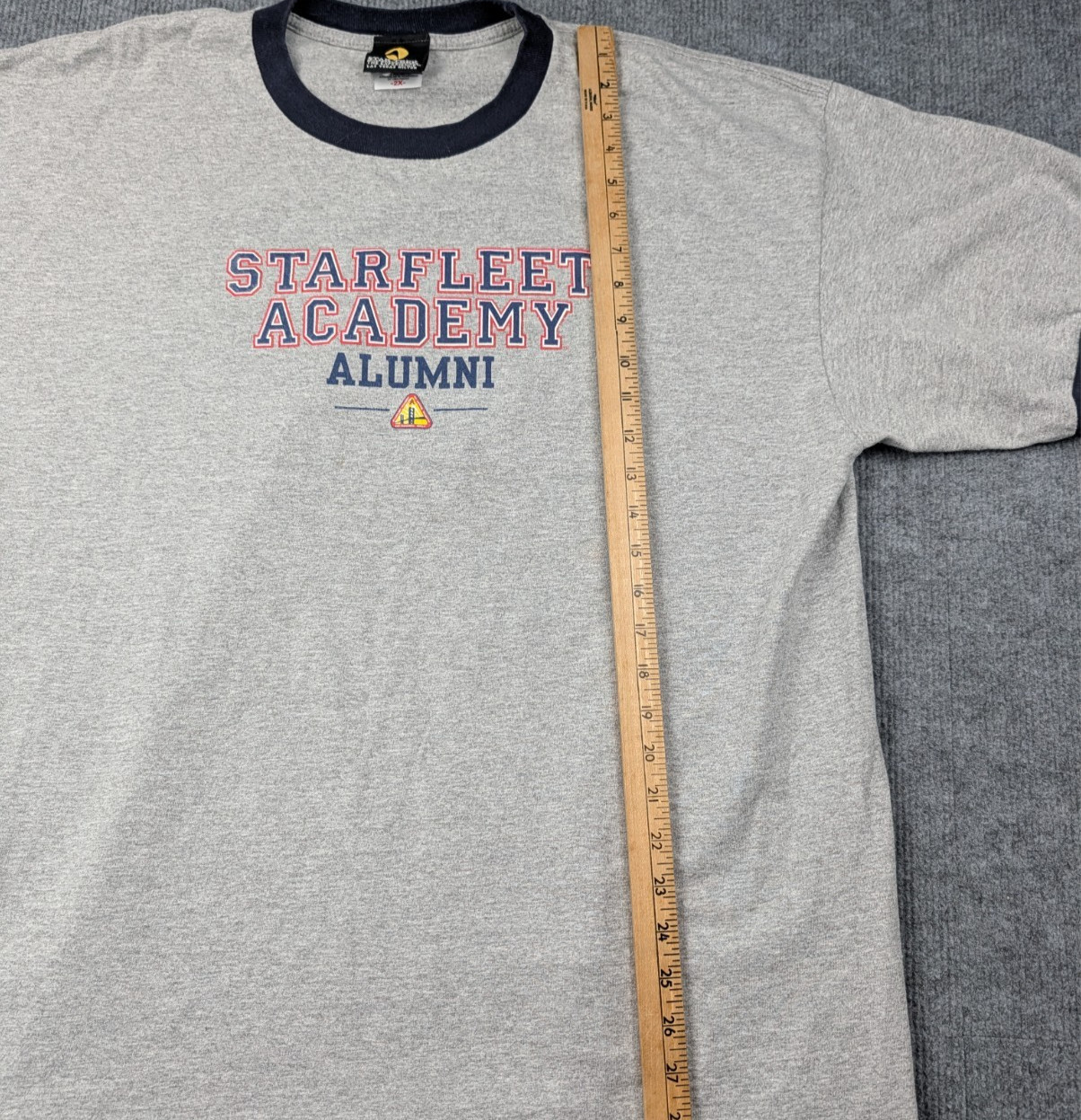 Vintage Star Trek Shirt Mens 2X Raglan Tee The Experience 90s Retro Sci Fi Retro gallery