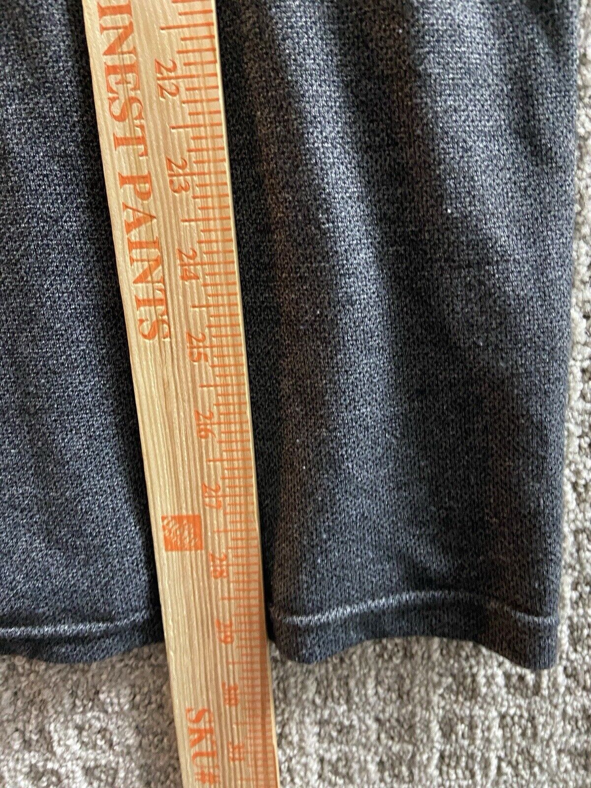 32 Heat performance Mesh T-Shirt Mens Large Dark Grey Breathable Layering gallery