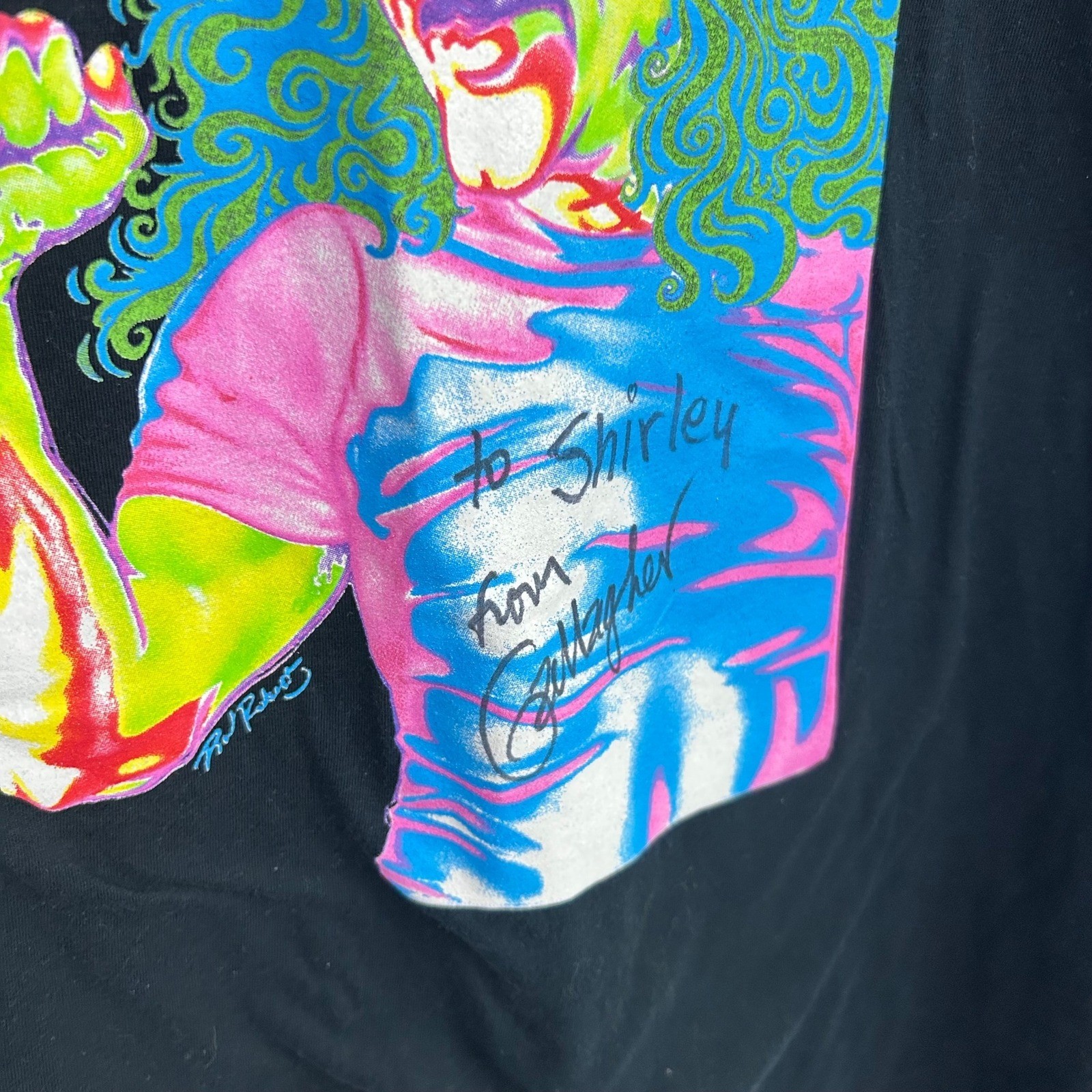 Retro Gallagher Comedy Graphic Tee 2XL Black Pop Culture Y2K Novelty Shirt gallery