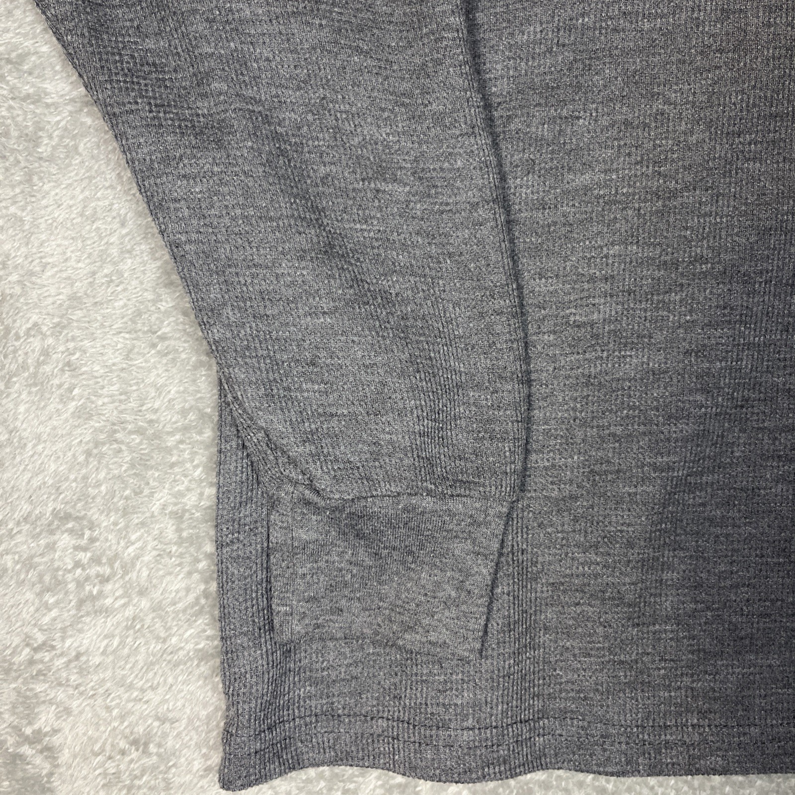 Open Trails Thermal Shirt Mens Large Waffle Knit Thermal Long Sleeve Pullover gallery