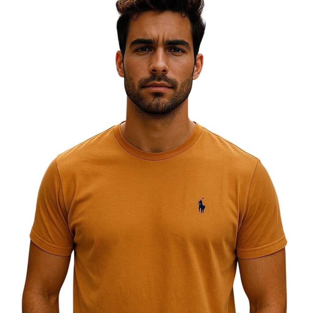 Polo Ralph Lauren V-Neck T-Shirt Classic Fit Casual Everyday Tee Medium