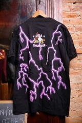 Vtg American Thunder Wizard Vintage T Shirt Mens L Warlock Witch Spells Magic