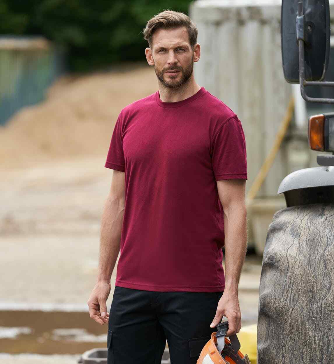 Pro T-Shirts - Men's Premium Work Grade Tees - S to 6XL - Heavy Duty Quick Dry gallery