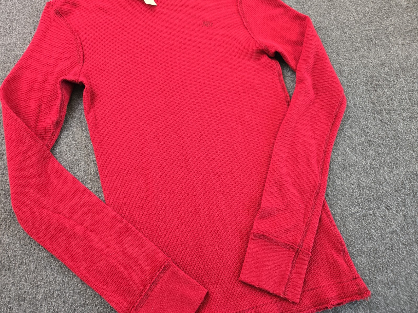 Aeropostale 2009 NOS Long Sleeve Thermal Shirt Mens Sz Sm Y2K Grunge Gorpcore gallery