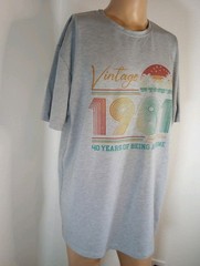 Cricut Men’s Vintage 1981 95% Polyester 5% Elastane 2XL Crew Neck SS Multicolor