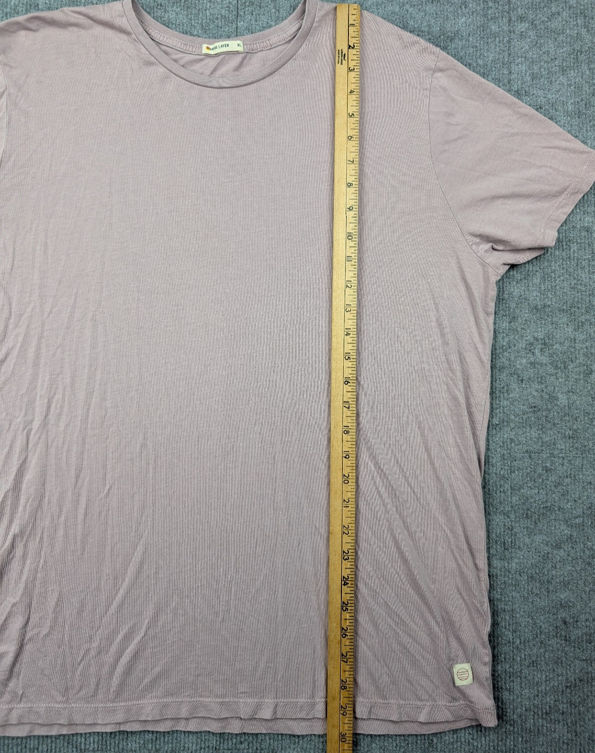 Marine Layer Signature Crew Tee Mens XL Cotton Modal Minimal Sustainable Classic gallery