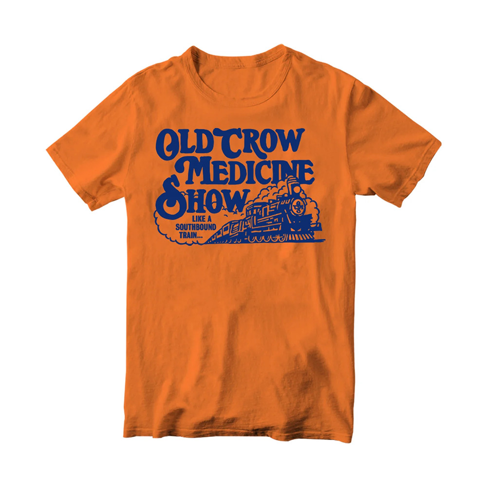 Old Crow Medicine Show Southbound Train Tee Shirt Orange Unisex S-5XL EM1348 gallery