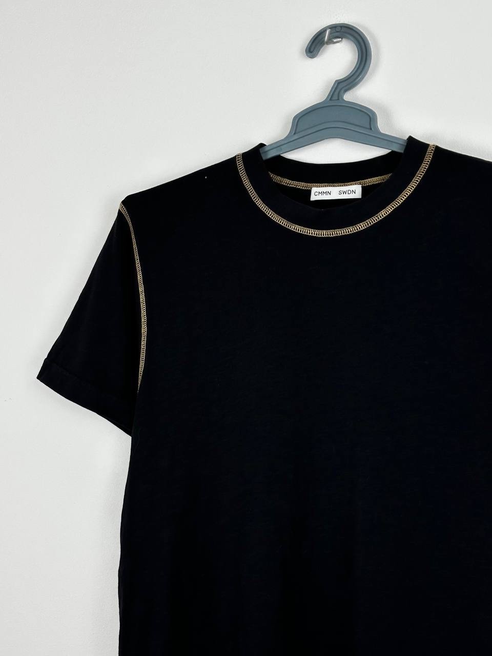 CMMN SWDN Black Cotton Casual T Shirt Size S gallery