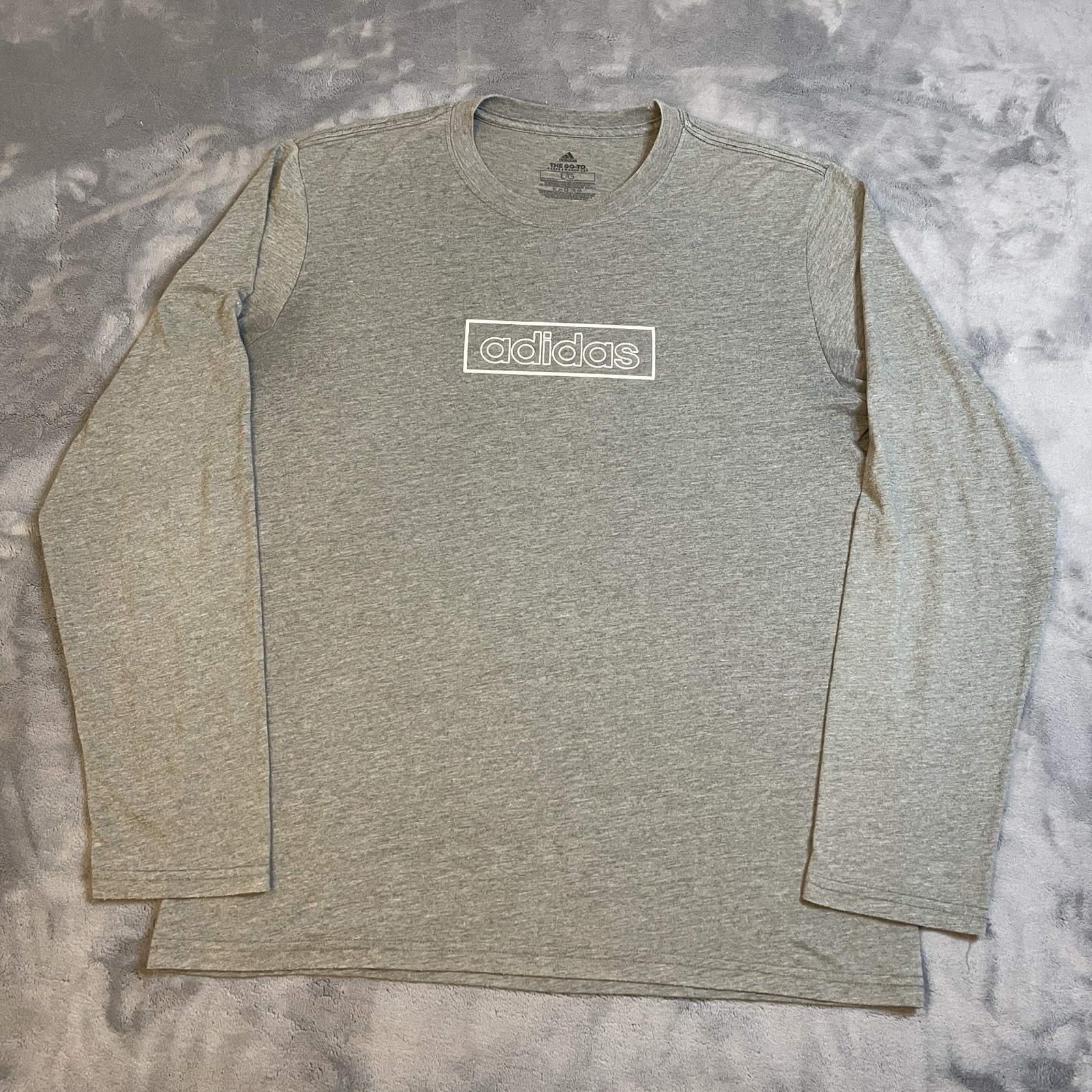 adidas Climalite Long Sleeve Go-To Performance T-Shirt Men’s Large Athletic Gear gallery