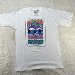 Vintage 1990 Sgt Leisure Save The Island Maui T-Shirt Mens Size L Multicolor