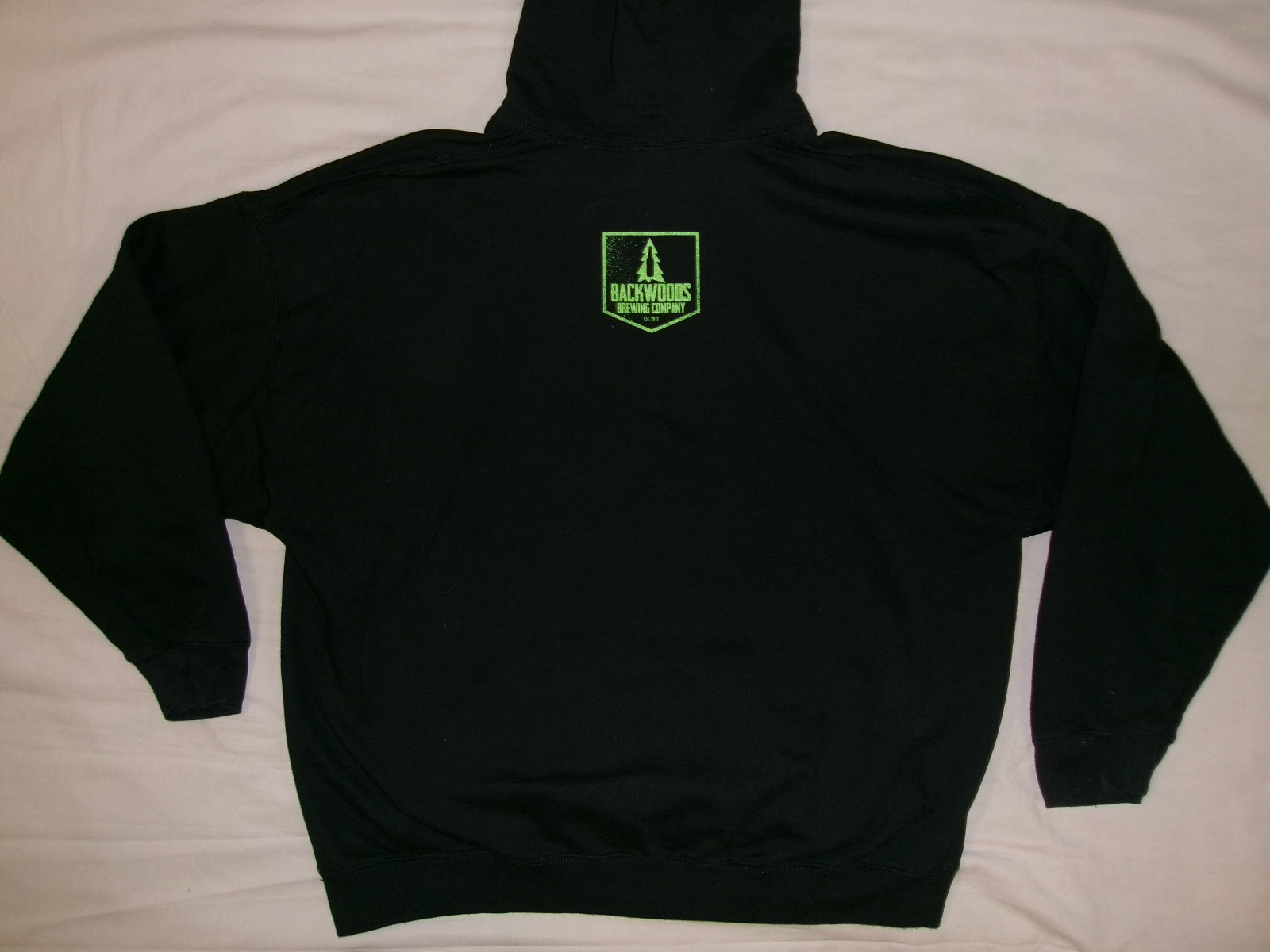 BACKWOODS BREWING CO HOODIE T SHIRT 2XL CARSON WASHINGTON BEER BREWERY ALE gallery