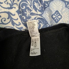 American Apparel Alpha Delta Pi ADPi Hilton Head Island V-Neck T-Shirt Black S