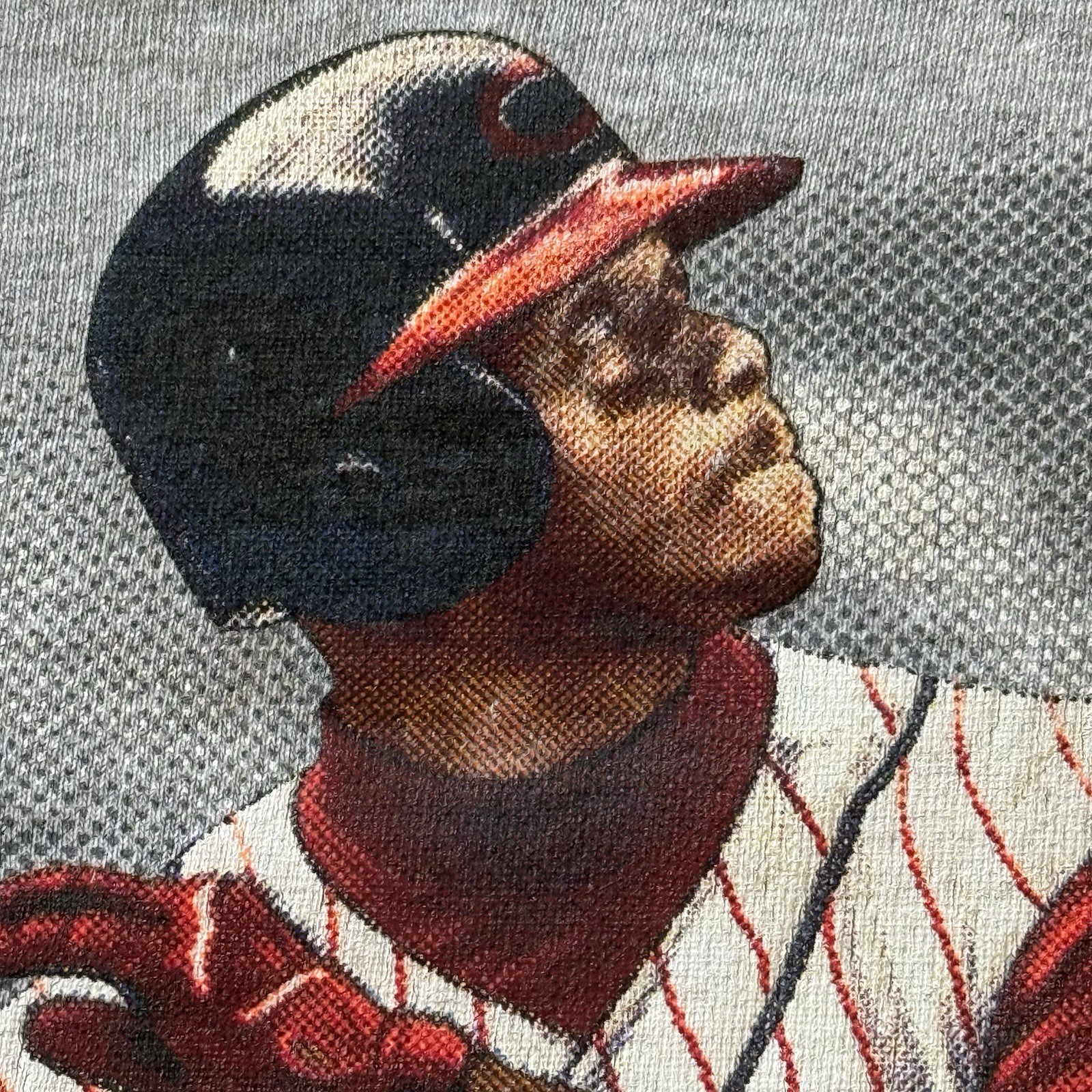 KEN GRIFFEY JR Cincinnati Reds MLB Licensed T-Shirt 2000 LARGE Preowned VTG gallery