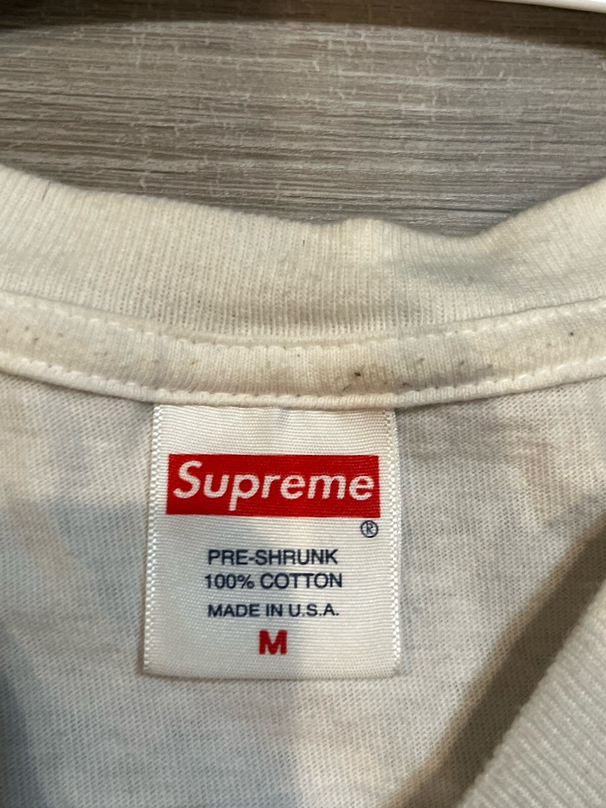 SS22 SUPREME GAS ALWAYS OPEN BOX LOGO TEE T SHIRT WHITE SZ Medium gallery